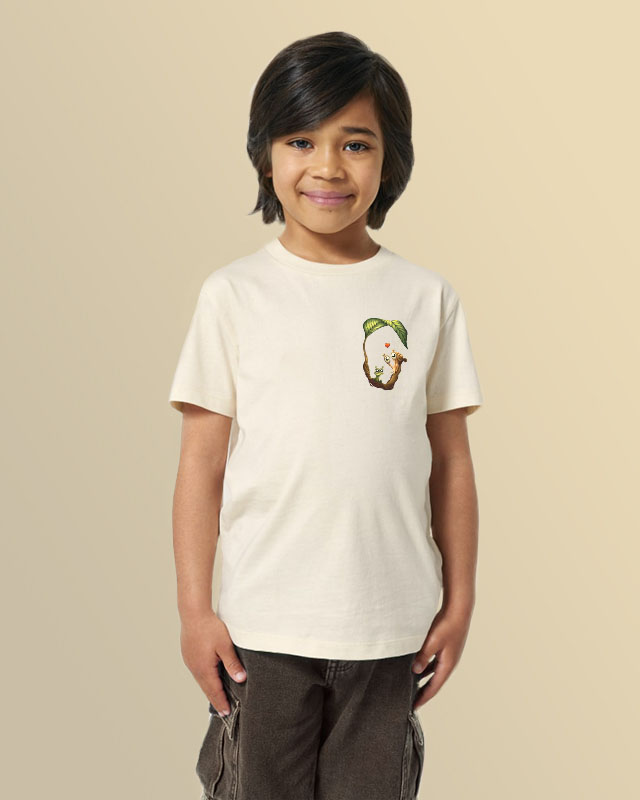 T-shirts biologiques enfant - 100% coton biologique certifié GOTS, Fairwear Leader, Vegan, Oeko-Tex