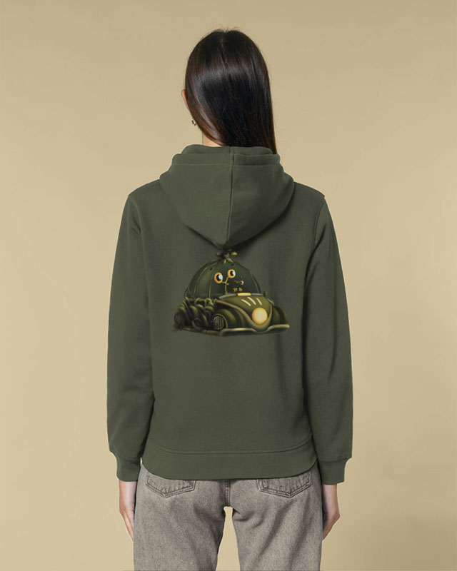 sweatshirts biologiques homme - Sweat homme unisexe khaki - Sweatshirts unisexe - Certifié GOTS, FairWear Leader, Vegan, Oeko-Tex, GRS Global recycled Standard